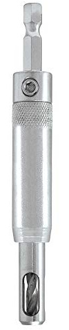 Trend Snappy 4.36mm Drill Bit Centring Guide, Self-Centring, Quick Release System, Ideal for No.12 Gauge Screws, SNAP/DBG/12
