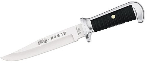 Herbertz Bowie-Messer schwarz/Alu. 15 cm Klinge