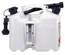 Stihl Kombi-Kanister Standard 5+3l transparent, 8 Liter, Benzin, Polyethylen hoher Dichte (HDPE) oder Polypropylen (PP), Orange