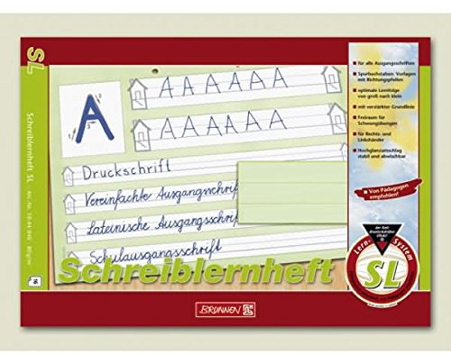 10X BRUNNEN Schreiblernheft SL