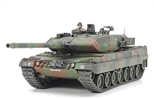 Tamiya 300035271 Leopard 2 A6 Main Battle Tank Militär Modellbausatz, Small