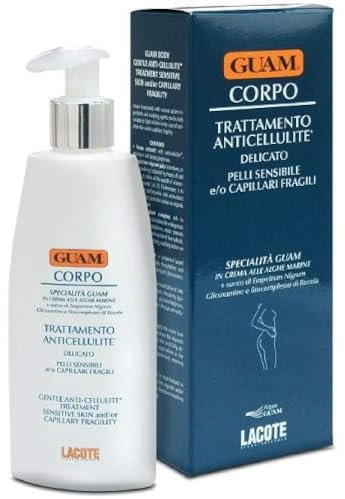 Guam Creme für Drainingskörper, Beine/Glitzer, 200 ml