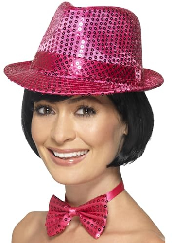 Smiffys Pailletten-Trilby-Hut