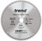 Trend Wood Circular Saw Blade, 300mm Diameter, 30mm Bore, 72 Teeth, 2.8mm Kerf, +10° Hook, TCT, Fine Finish, CSB/30072