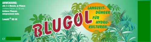 Blugol Langzeitdünger 1000ml (Lewatit HD 50) - Hydrokultur Nachfüllpackung im Vakuumbeutel