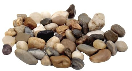 Unbekannt Streudeko Steine Kieselsteine Flusskiesel Tischdeko Deko Konfirmation Kommunion 1-3 cm 500g