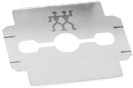 ZWILLING Cuchillas para raspador de callos (afiladas y utilizables por ambos lados, paquete de almacenamiento), 20 piezas