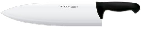 Arcos Coltello da Macellaio in Acciaio Inossidabile con Lama da 360 mm – Manico Ergonomico in Polipropilene, Serie 2900 – Colore Nero, Disponibile in Vari Colori per Facile Identificazione