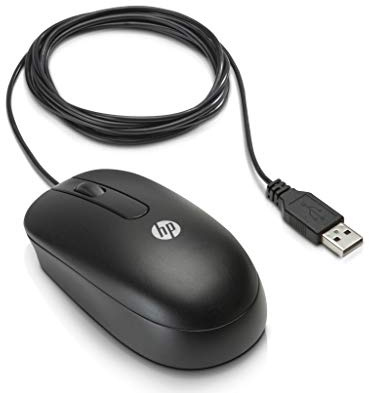 HP QY777AT souris Noir USB