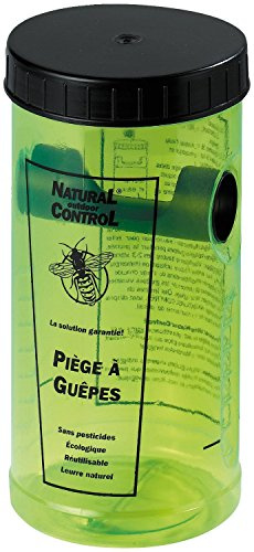 Natural Control Trappola per vespe 07668 con Esca, Colore: Verde