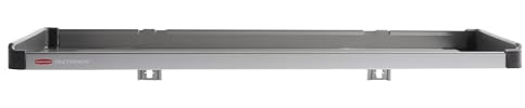 Rubbermaid FastTrack Rail Large Shelf Organization System, Holds up to 50 Pounds, Ideal for Cleaning Products/Garden Supplies/Laundry Products
