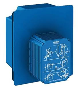 GROHE 37338000 Rapido U Corps encastré pour plaque de commande Tectron infrarouge sur secteur Bleu