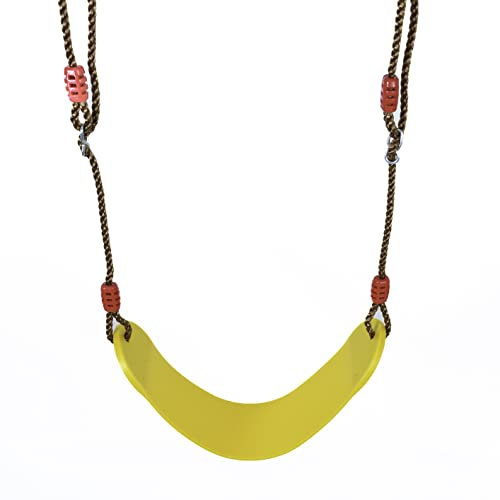 Gartenwelt Riegelsberger Elastischer Schaukelsitz Gelb Kinderschaukel Schaukel für Kinder