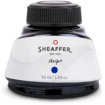 Sheaffer Skrip 50 ml bläck på flaska tvättbar deluxe – blå
