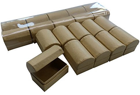 Schatztruhe Pappe / Karton zum Basteln und Selbstgestalten, 6x4x4cm (20)