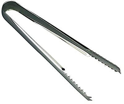 Zodiac BW90012 Barware Ice Tongs Stainless Steel