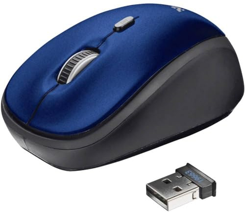 Trust Yvi Wireless Maus blau