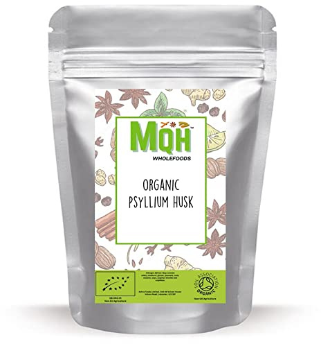 Organic Psyllium Husk Premium Quality! Soil Association Certified Organic (100g)