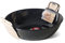 Garcima Sartén Honda con Asas, Acero, Negro, 32 cm (La Ideal_20332)
