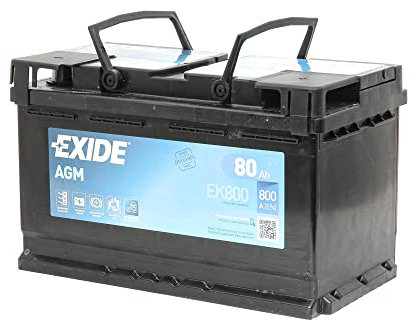 Exide EK800 Start-Stop AGM 12V 80Ah 800A