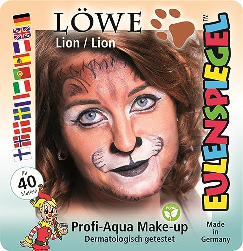 Eulenspiegel Design-A-Face Face Paint Pack - Lion