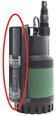 DAB Nova Up Tauchpumpe/Flachsauger 300M-AE mit elektronischem Schwimmer, max. Flow 9m³/h, max. Förderhöhe 7,6m