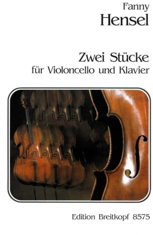 2 Stücke 1. Fantasia g-moll - 2. Capriccio As-dur für Cello und Klavier - Breitkopf Urtext (EB 8575)