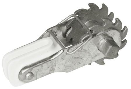 Kerbl Zahnraddrahtspanner mit integriertem Isolator