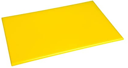 Hygiplas J020 - Tabla corte polietileno amarilla 451 x 305 x13 mm