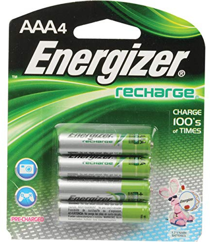 Energizer AAA HR03 NiMH 800mAh 1.2V Nickel Metal Hydride Ultra High Capacity Rechargeable Batteries