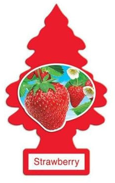 Strawberry Fragranced Magic Tree Car & Home Hanging Air Freshener