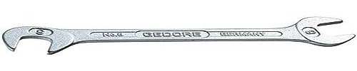 GEDORE Doppelmaulschlüssel 5 mm, Präzisions-Stahlwerkzeug, Robust, Made in Germany, Profi-Handwerkzeug für Industrie & Handwerk