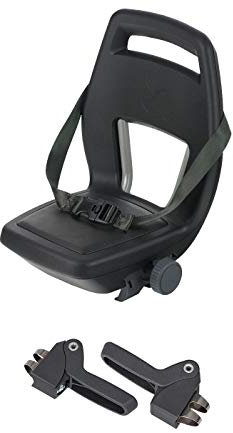Kindersitz Hinten QIBBEL Junior 6+ Schwarz mit Schwarzen Kissen