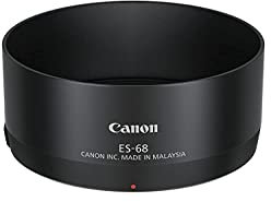 Canon ES-68 Lens Hood for EF 50 mm f1.8 STM - Black
