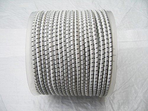 Elastic Shock Cord 8MM x 100M (Rope Black and White Heavy Duty Bungee Luggage Tent Tarpaulins)