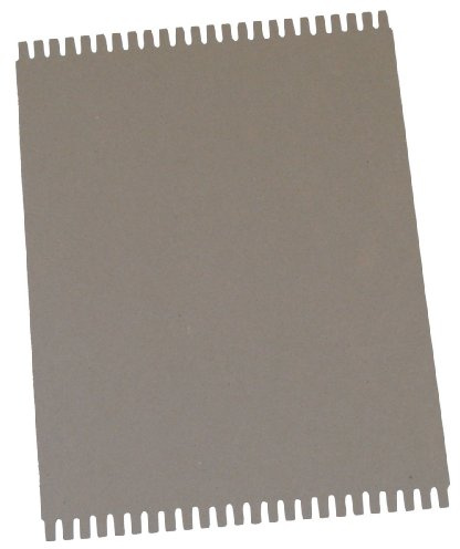 INOVART Wide Notch Cardboard Weaving Looms, 9-3/4 x 13 - 12 Per Pack
