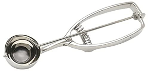 Genware G12 Stainless Steel Ice Cream Portioner with Spring Loaded Handle, 12 Size