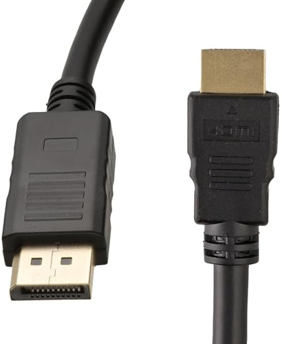 kenable DisplayPort Stecker Zum HDMI Männlich Stecker Display/Monitor/TV Kabel 1 m [1 Meter/1m]