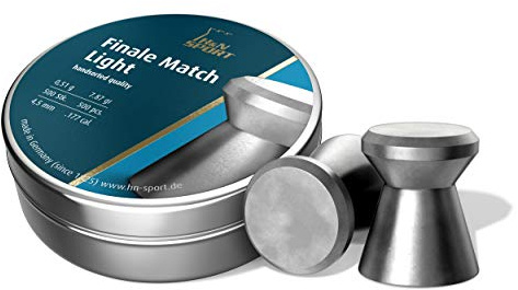 H&N Finale Match Light 4,50 mm Diabolo/Luftgewehrkugel