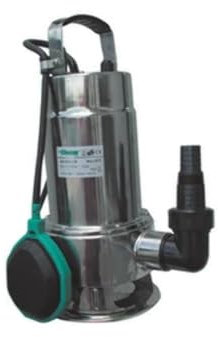 Elettropompa sommersa in acciaio inox per acque sporche 750W