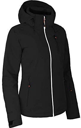 Bergson Nice | Damen Skijacke, wattiert, 20000 mm Wassersäule, Black [900], 34 - Damen