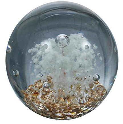 Traumkugel 7 cm, Glaskugel, Briefbeschwerer, Wunschkugeln, Glasdekoration