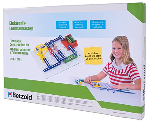 Betzold - Elektronik Lernbaukasten Kinder - Experimentierkasten Technik-Bausatz