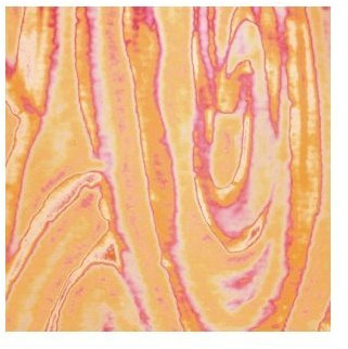 efco – Wachs Tabelle, Perlmutt orange, 200 x 100 x 0,5 mm