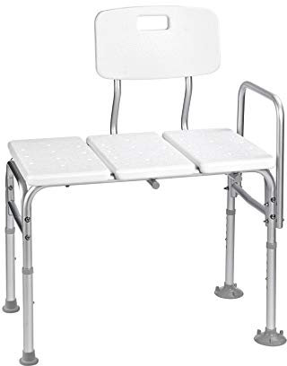 RIDDER Badewannen-Transferbank Sam, höhenverstellbar weiß