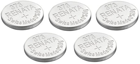 Renata Watch Battery Swiss Made Renata 373 or SR916SW 1.5V (2 x 373 or SR 916 SW)