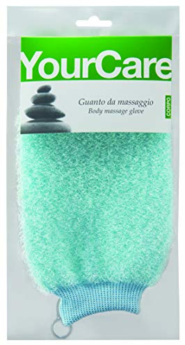 Yourcare 80 Guanto Corpo Esfoliante, Fibre Sintetiche Colori Ass. - 420 Gr