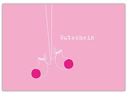 5x Baby Geschenk Gutscheine mit Baby Schühchen zur Babyshower Geburt Taufe, rosa • niedliche Willkommens-Gratulations-Karte für Mutter und Kind Mitarbeiter Familie Freunde