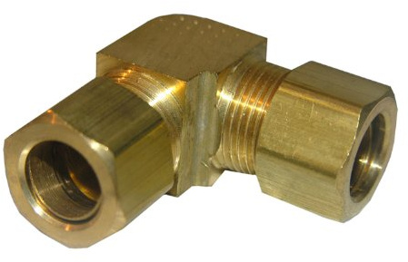 LASCO 17-6549 1/2-Inch Compression Brass 90-Degree Ell/Elbow