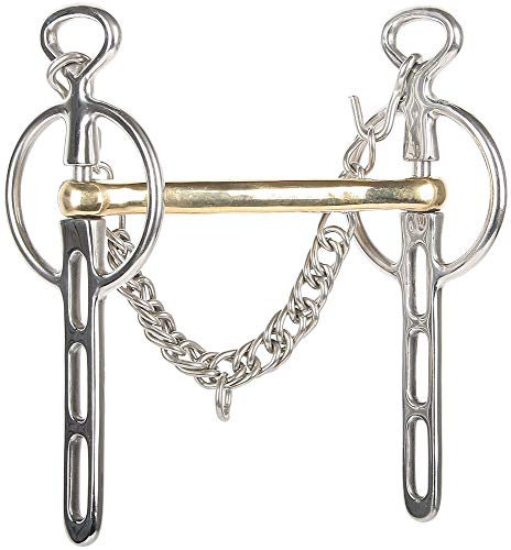 Harry´s Horse Liverpoolkandare 3 Schlüssellöcher 14mm Gold Messing, Größe:14.5